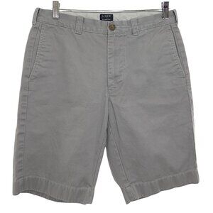 J.Crew Rivington Gray Chino Shorts 31W | Preppy Minimalist Coastal